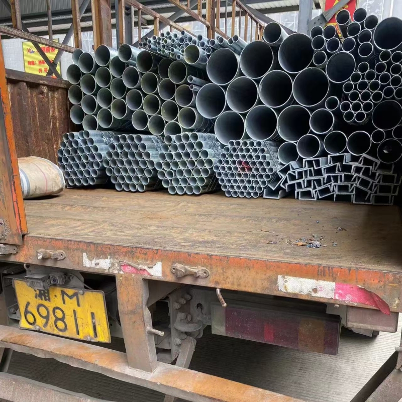 On August 4, 2024, Logistics and Distribution Department of Blubro Company, Galvanized Round Pipe Di